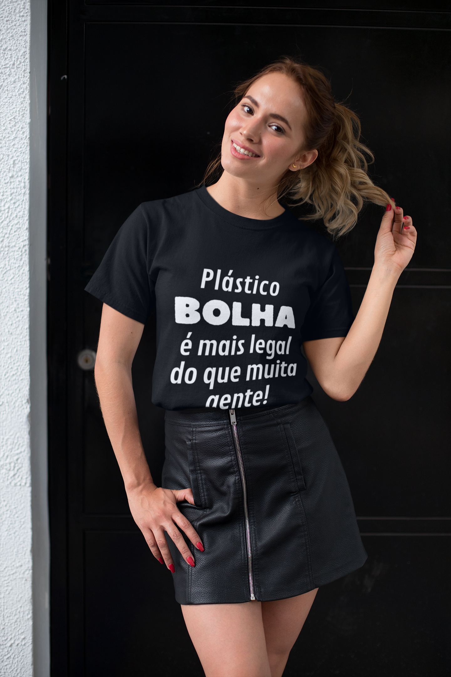 Nome do produto: PLÁSTICO BOLHA É MAIS LEGAL QUE MUITA GENTE