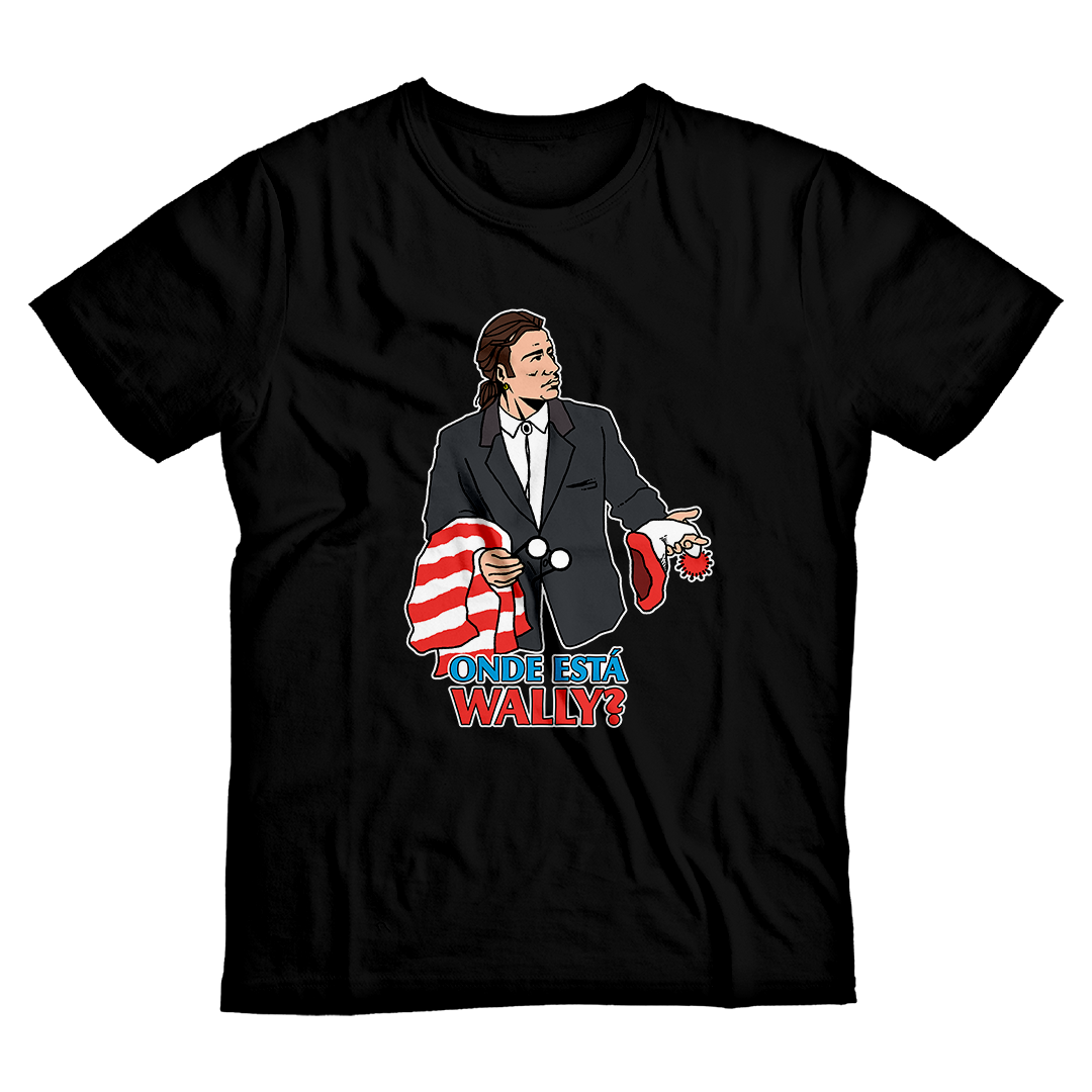 Nome do produto: Onde está Wally? <br>[T-Shirt Plus Size]</br>