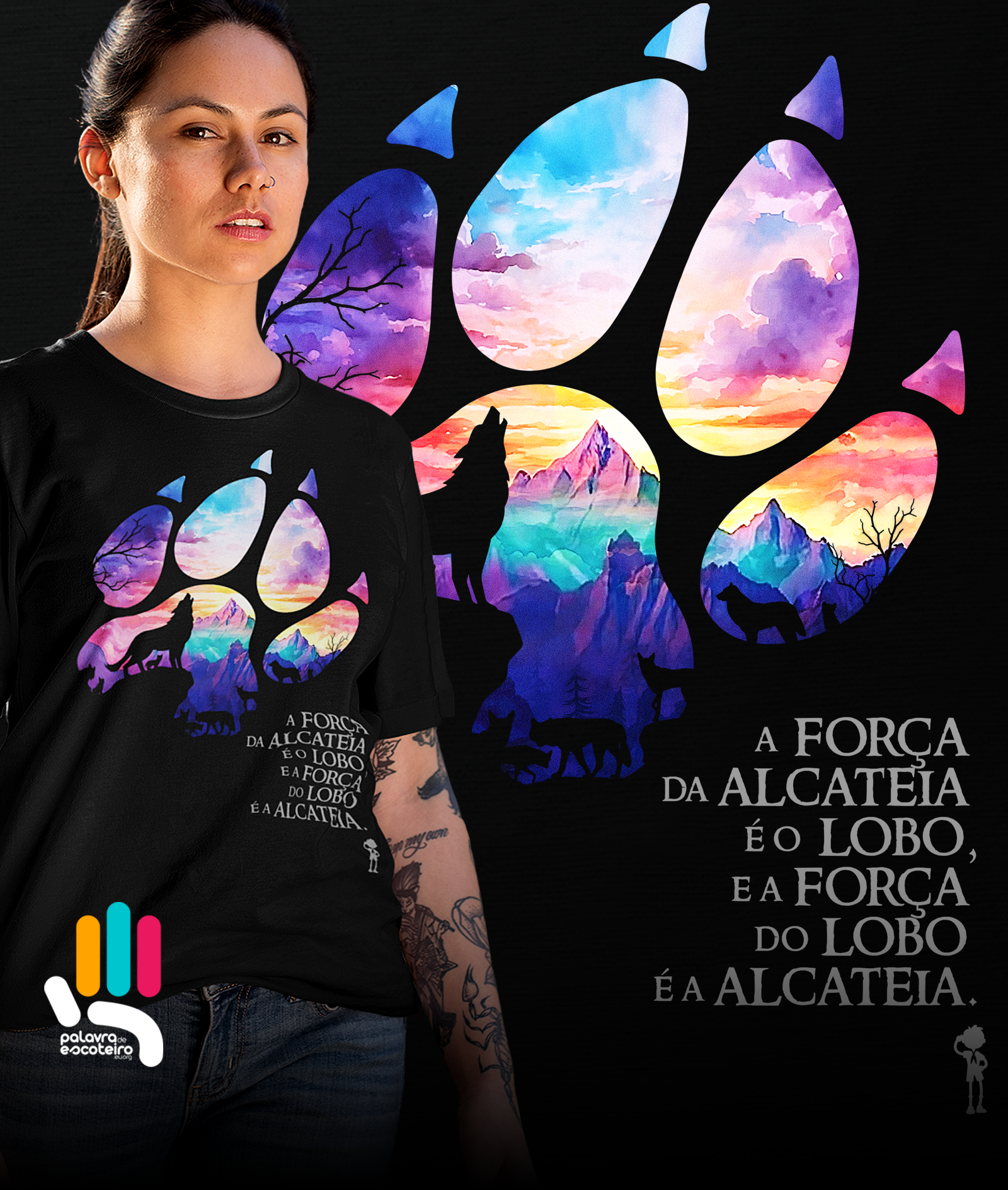 Nome do produto: A Força do Lobo 