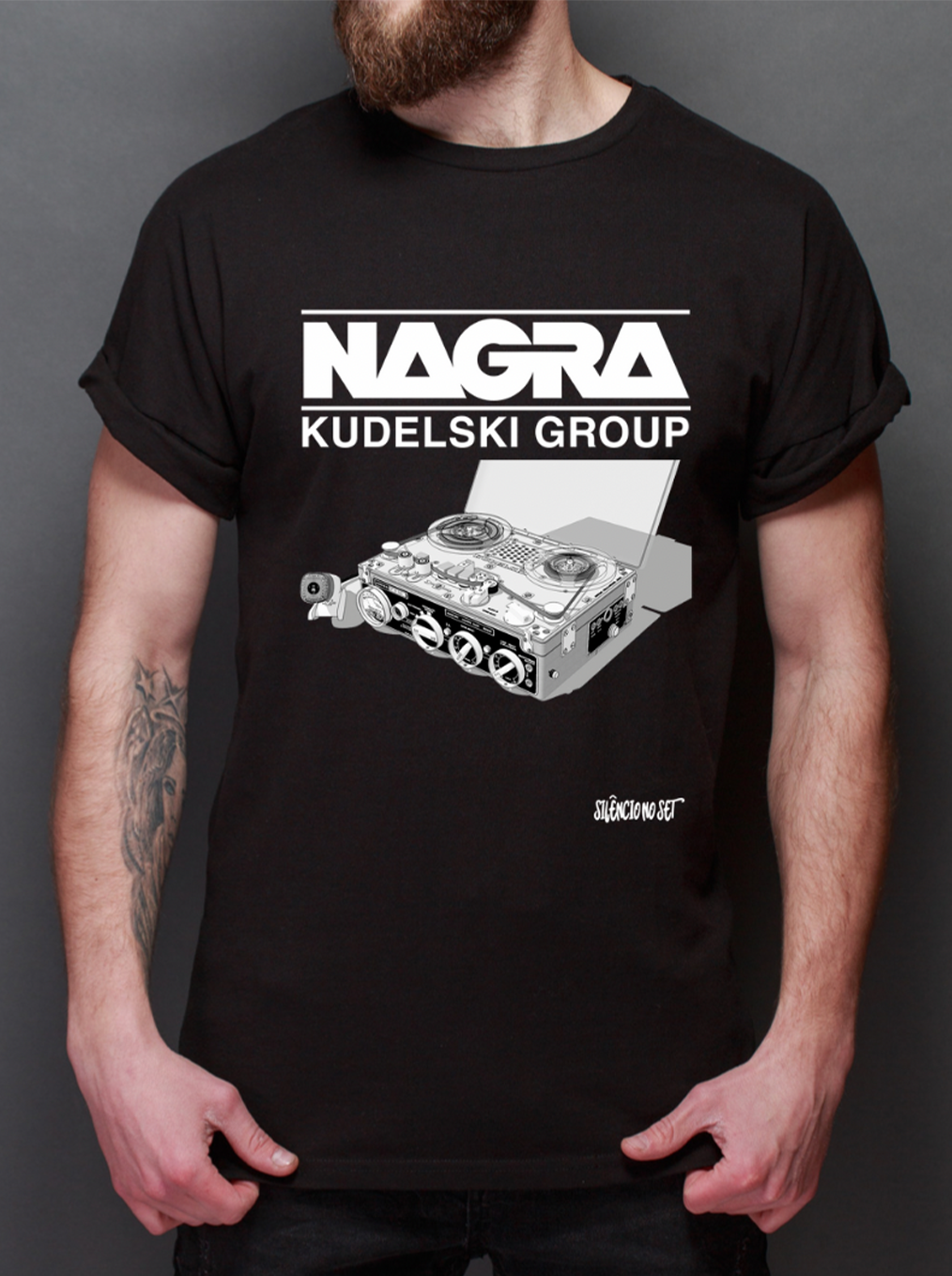 Nome do produto: Camiseta Nagra | Preta