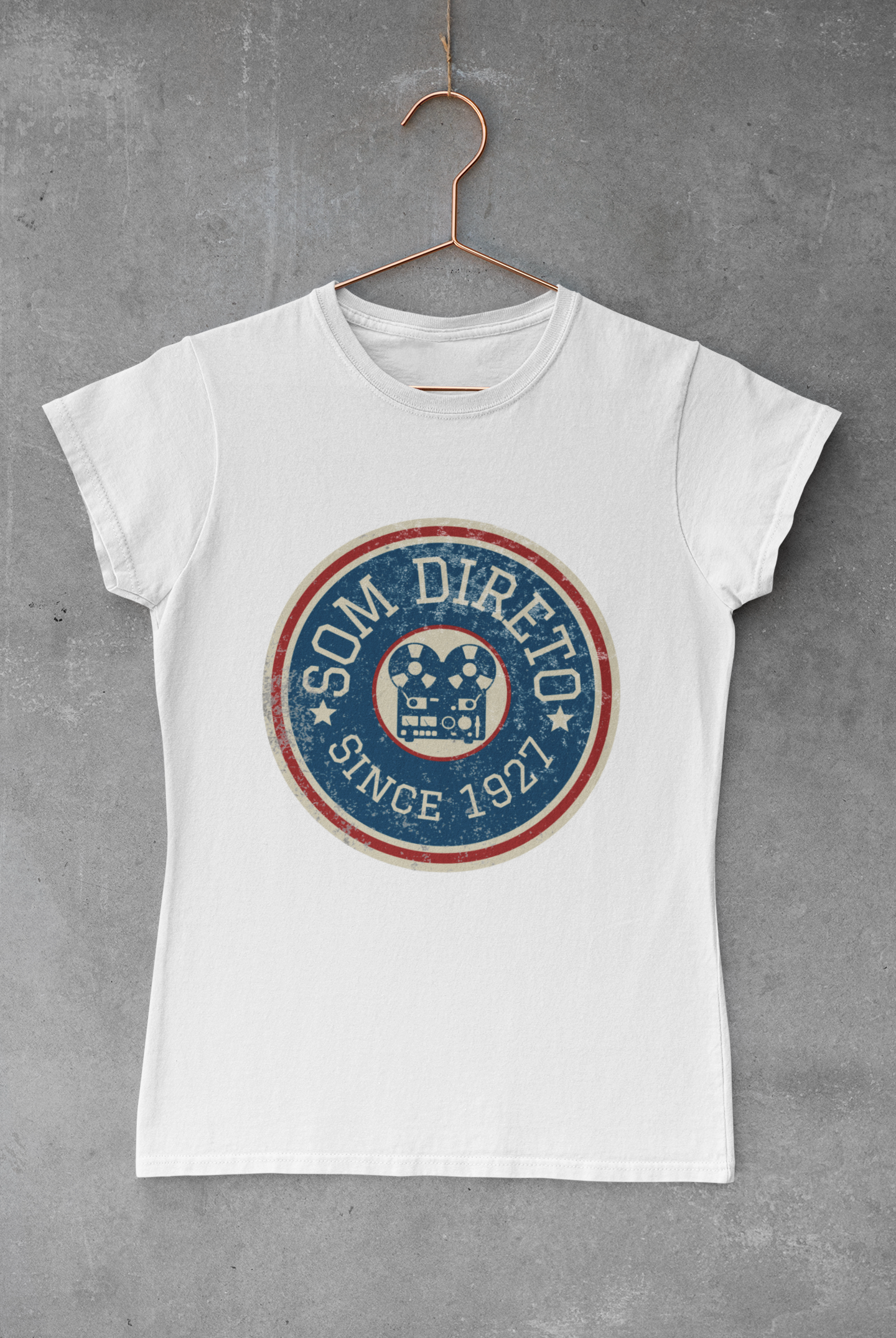 Nome do produto: Baby Long Som direto Since 1927 | Branca | Cinza