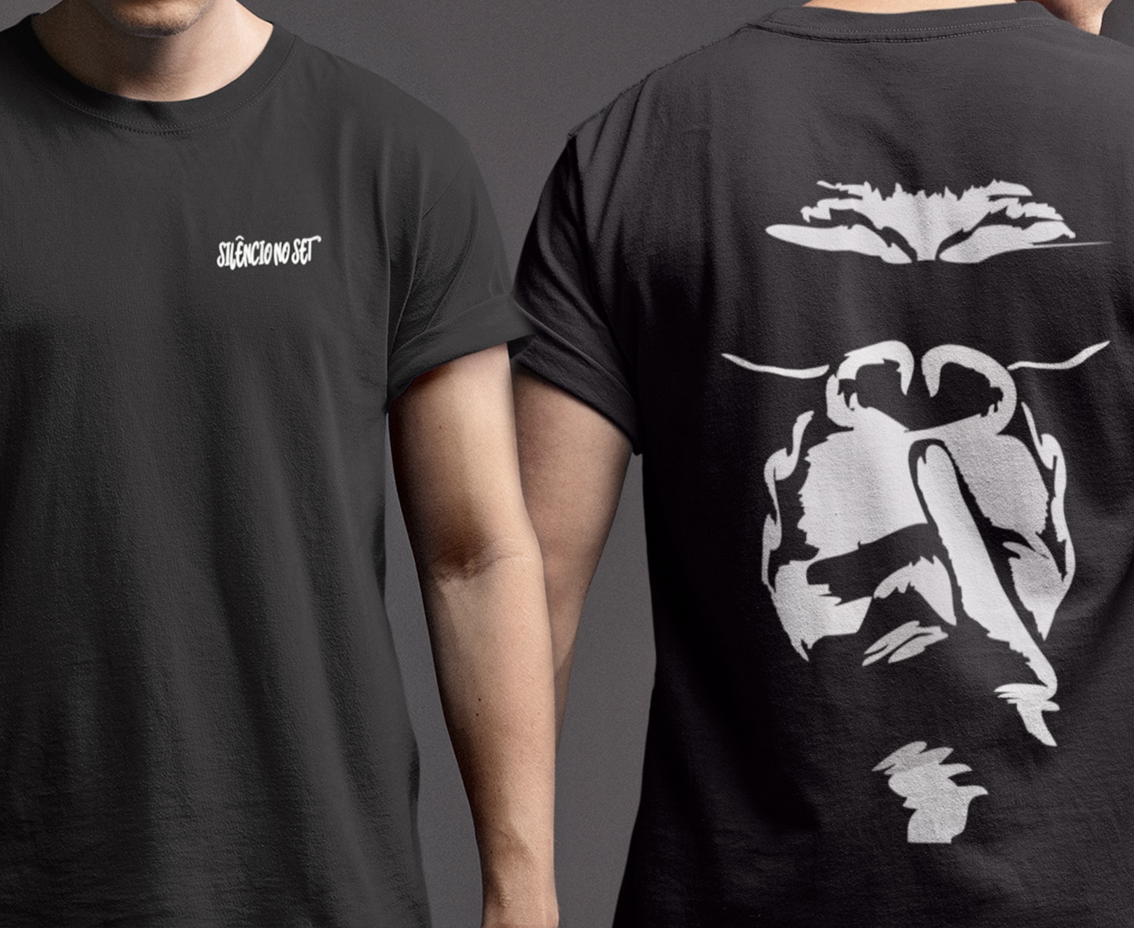 Nome do produto: Camiseta Silêncio no Set