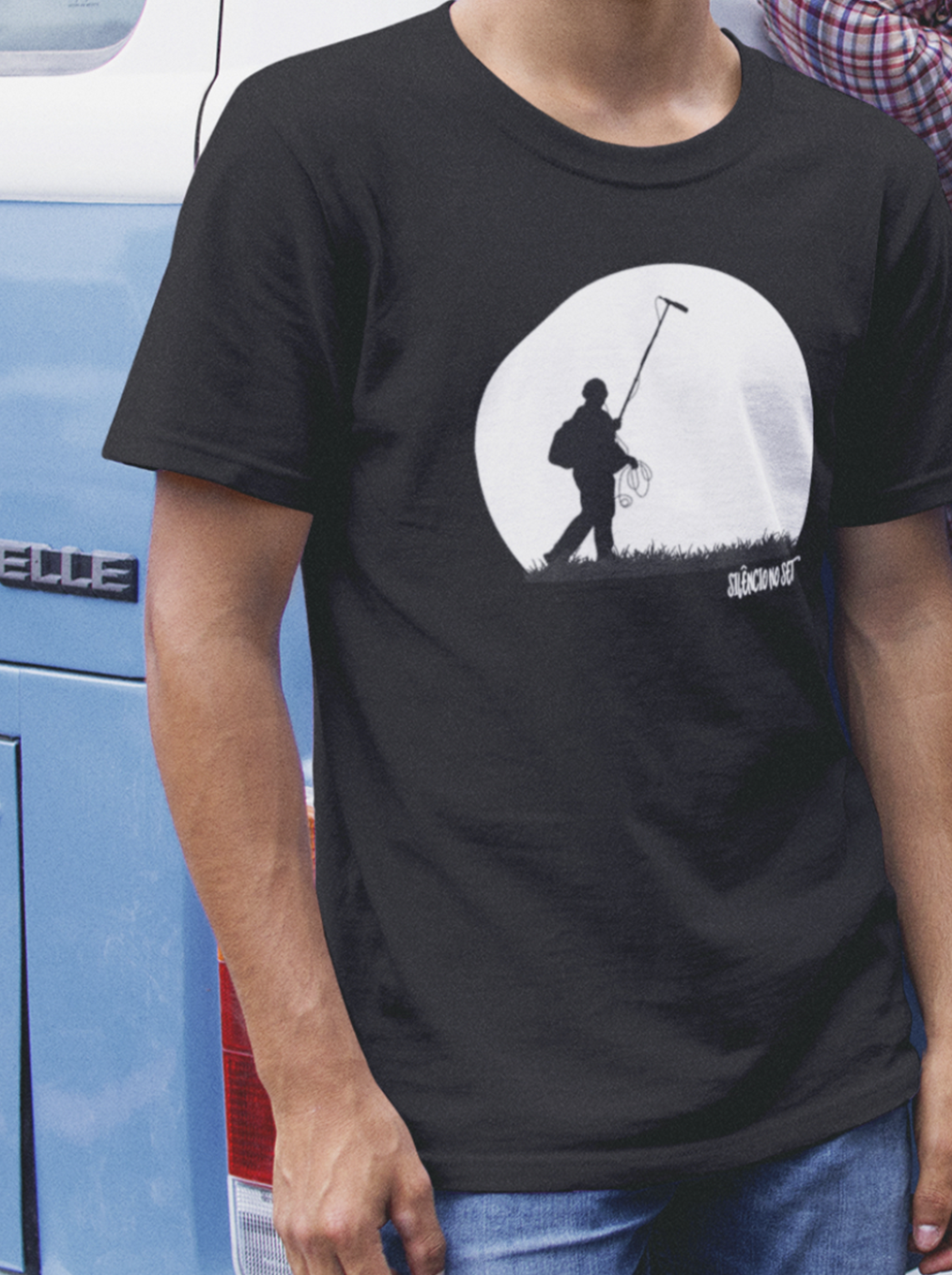 Nome do produto: Camiseta Som Direto Lua | Preta 