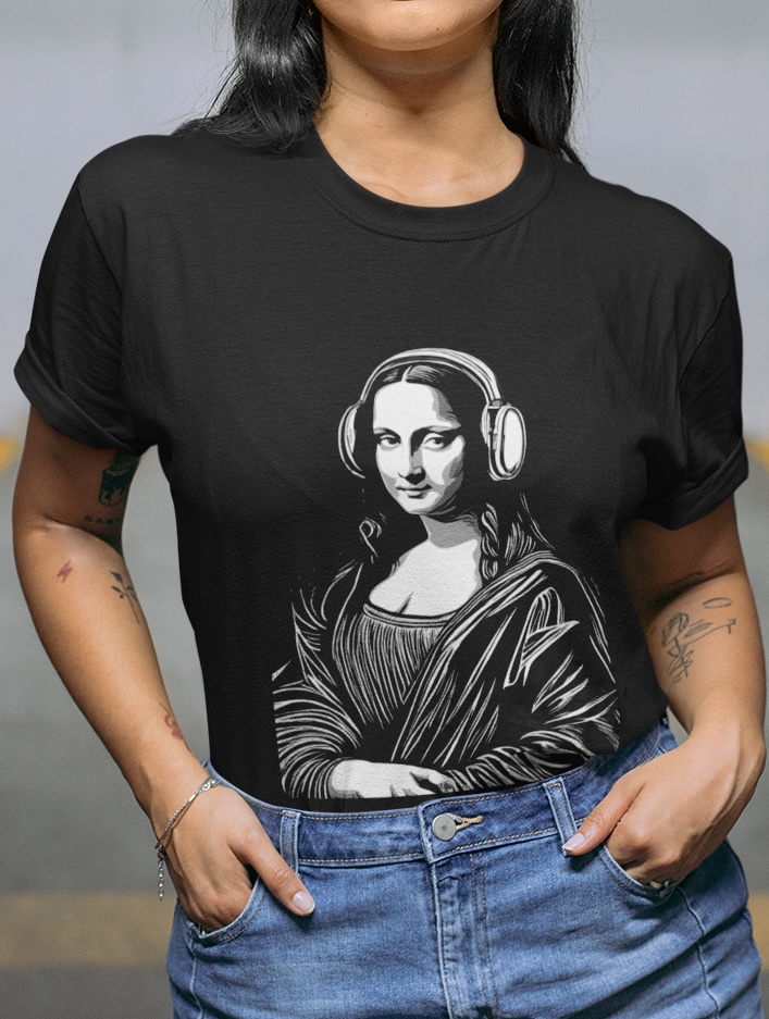 Nome do produto: Camiseta Monalisa