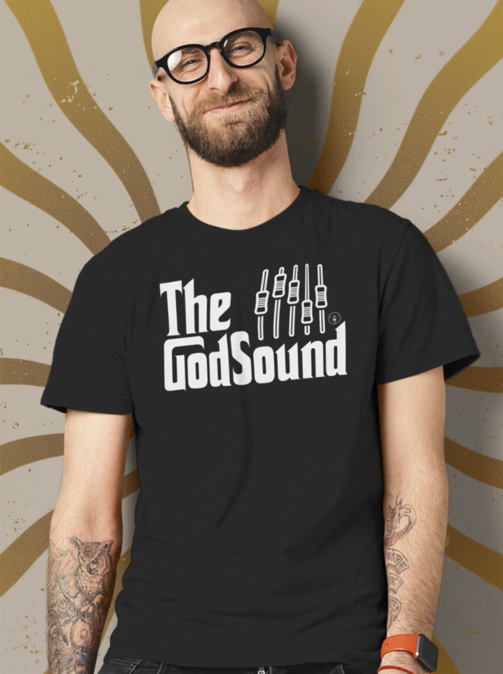Nome do produto: Camiseta The God Sound | Preta