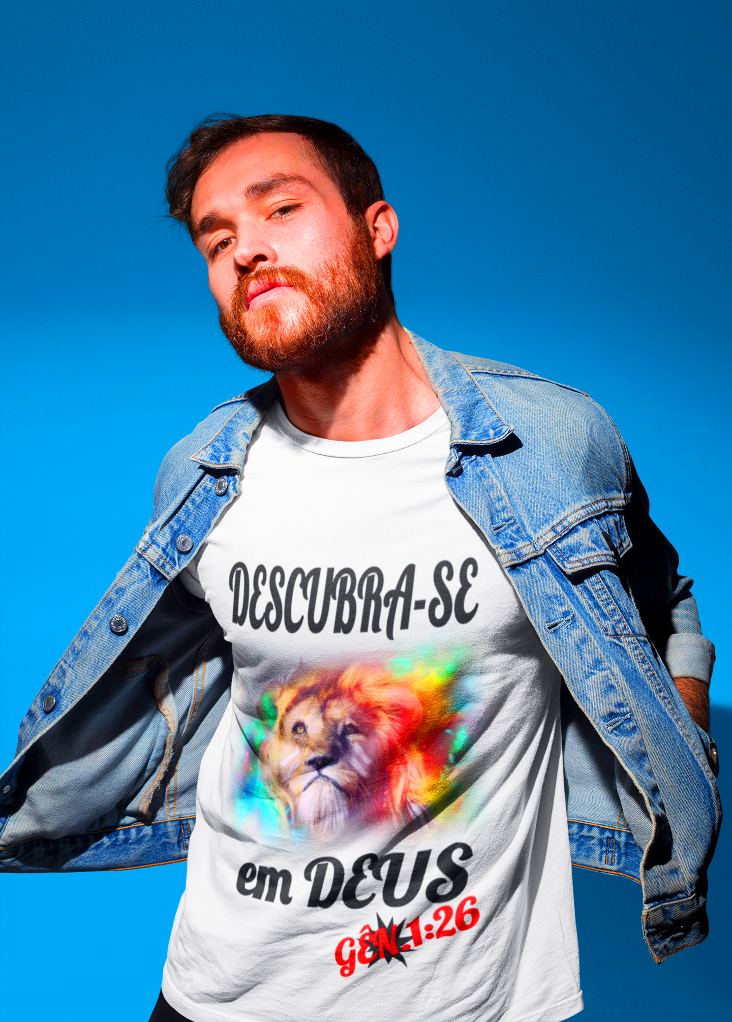 Nome do produto: CAMISETA REINOEMMIM ESPECIAL GÊNESIS 1:26