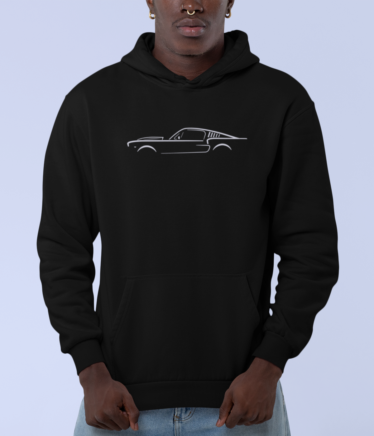 Nome do produto: MOLETOM CANGURU MÁQUINA BLACK