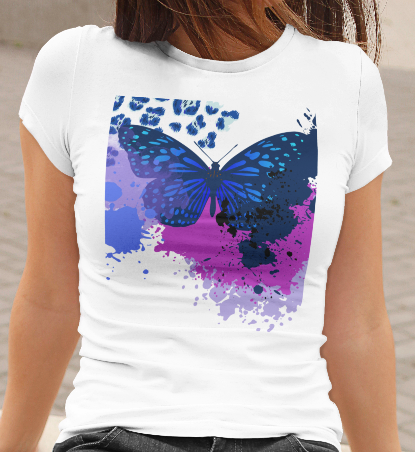 Nome do produto: T Baby Long Borboleta Colors