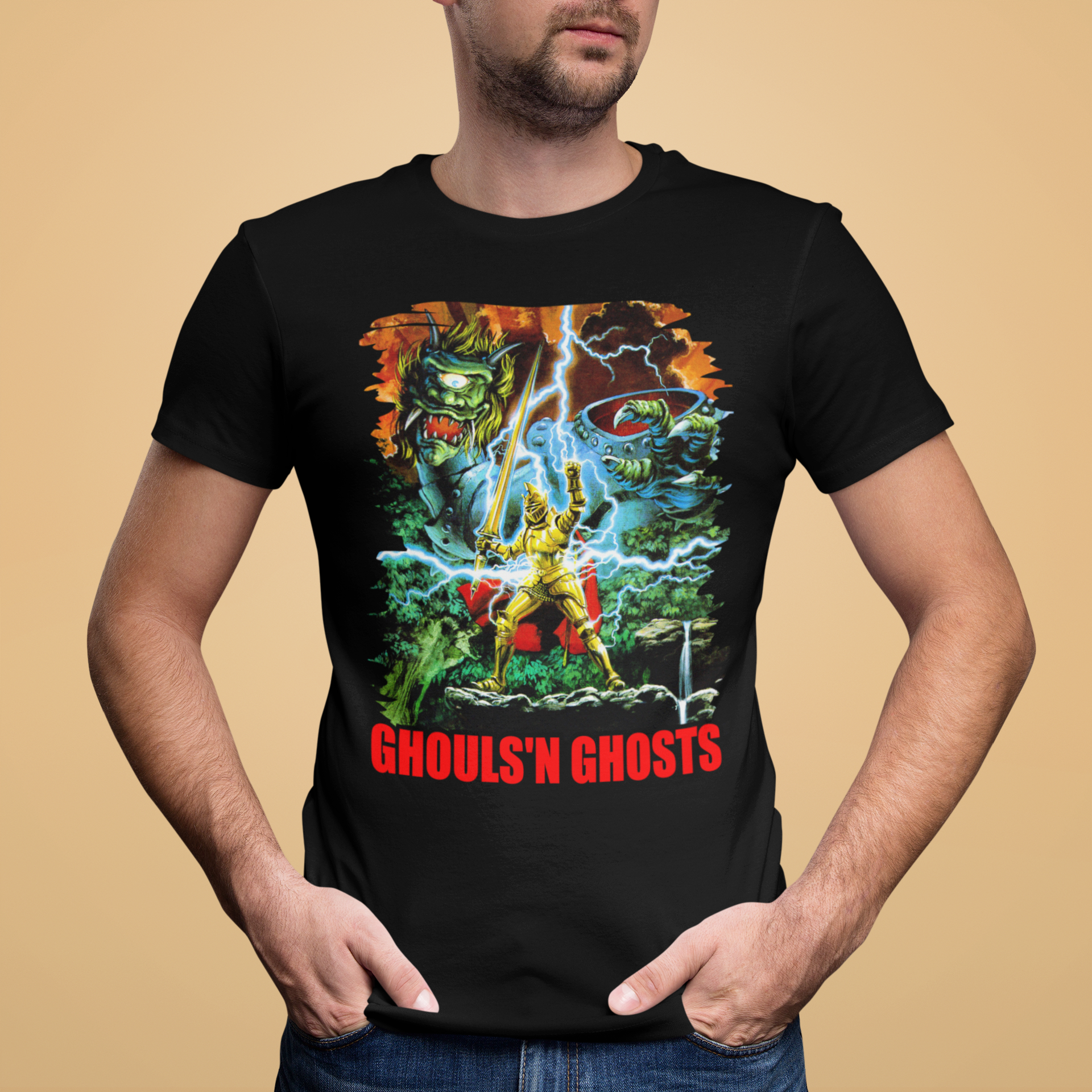 Nome do produto: Camiseta Ghouls\'n Ghosts