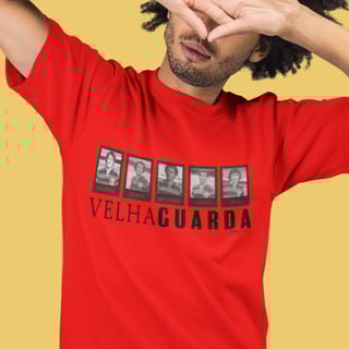 Camiseta Velha Guarda Rubro Negra - Flamengo 1981