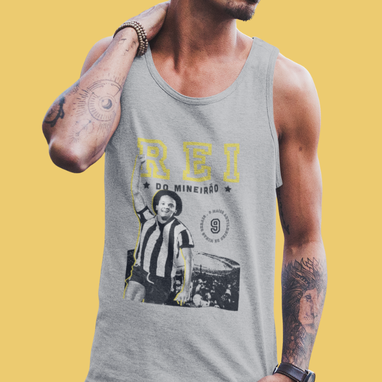 Regata Quality - Rei do Mineirão (Branca e Cinza)