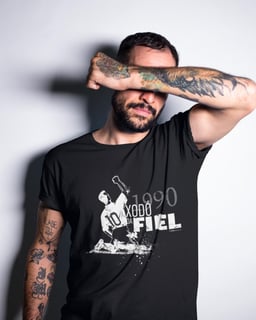 Camiseta Xodó da Fiel 1990 - Corinthians (preta)