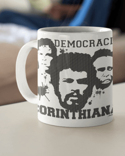 Caneca Democracia Corinthiana - Corinthians versão 01