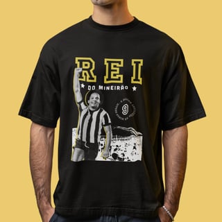 Camiseta Rei do Mineirão - Atlético/MG (Preta)