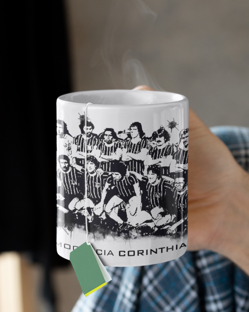 Caneca Democracia Corinthiana - Corinthians versão 02