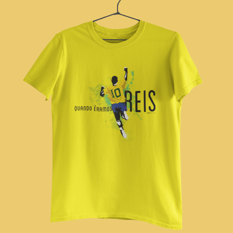 Camiseta Quando Éramos Reis - Pelé / Brasil 1970
