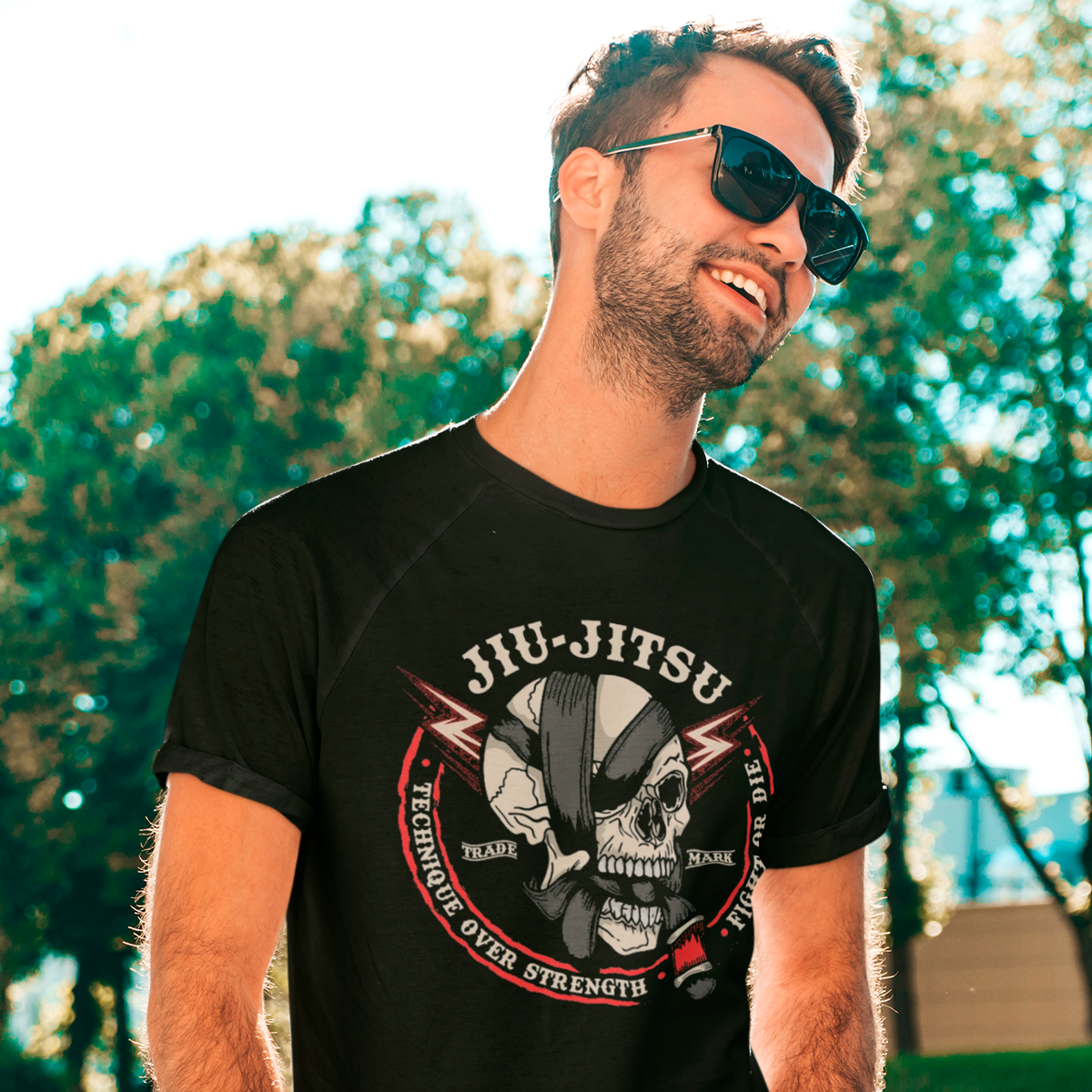 Nome do produto: DRYFIT - Jiu-Jitsu Skull