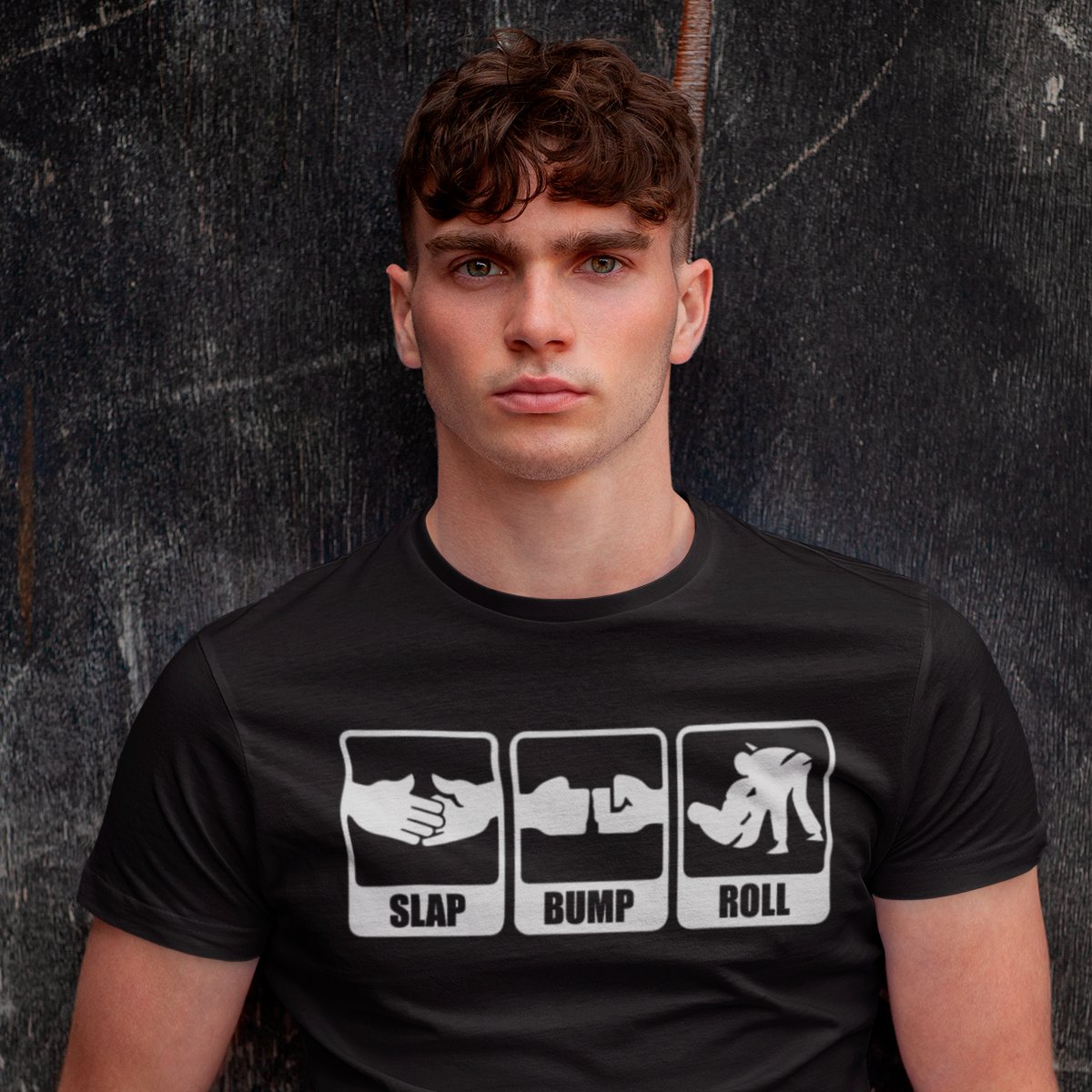Nome do produto: Jiu-jitsu - Camisa Slap, Bump, Roll