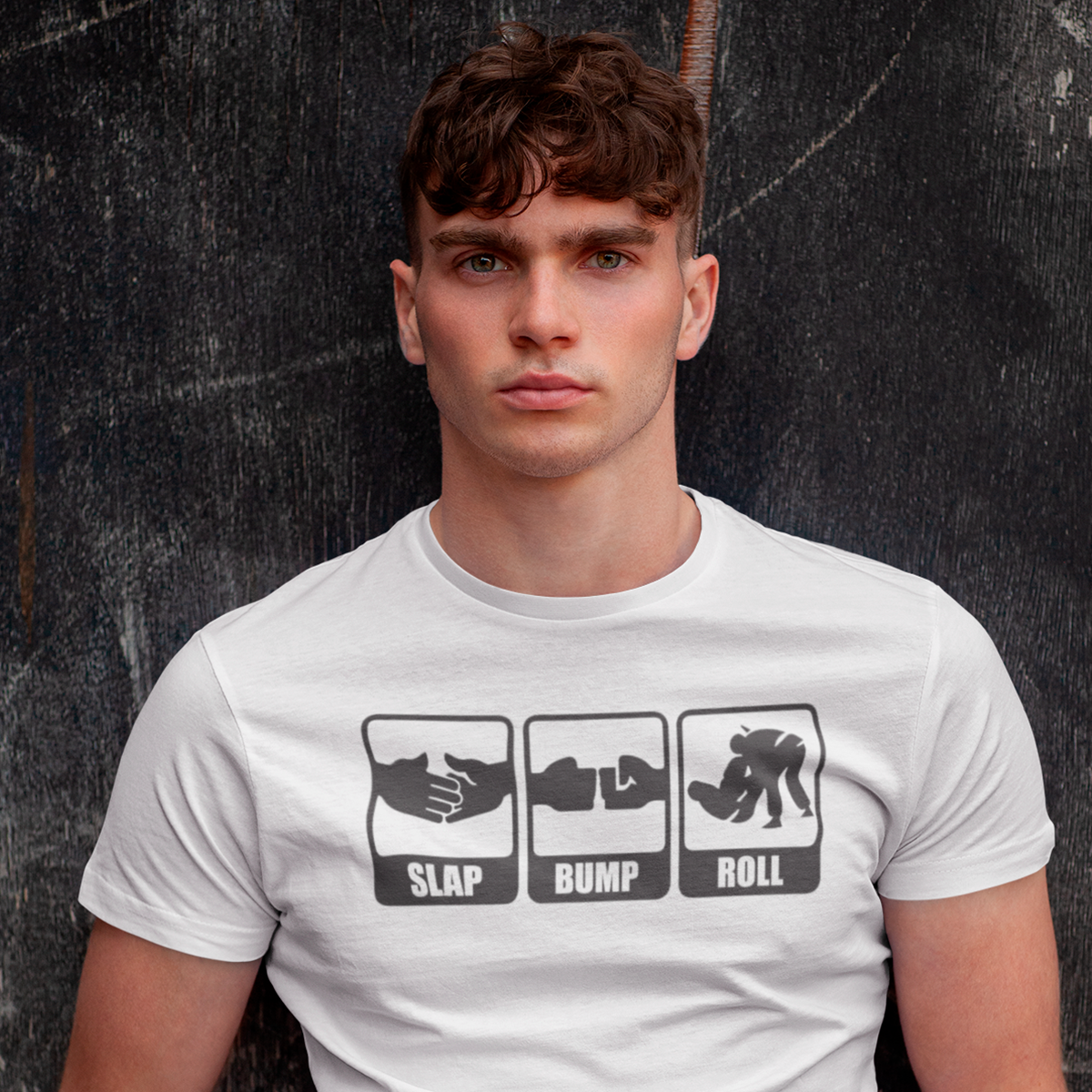 Nome do produto: Jiu-jitsu - Camisa Slap, Bump, Roll