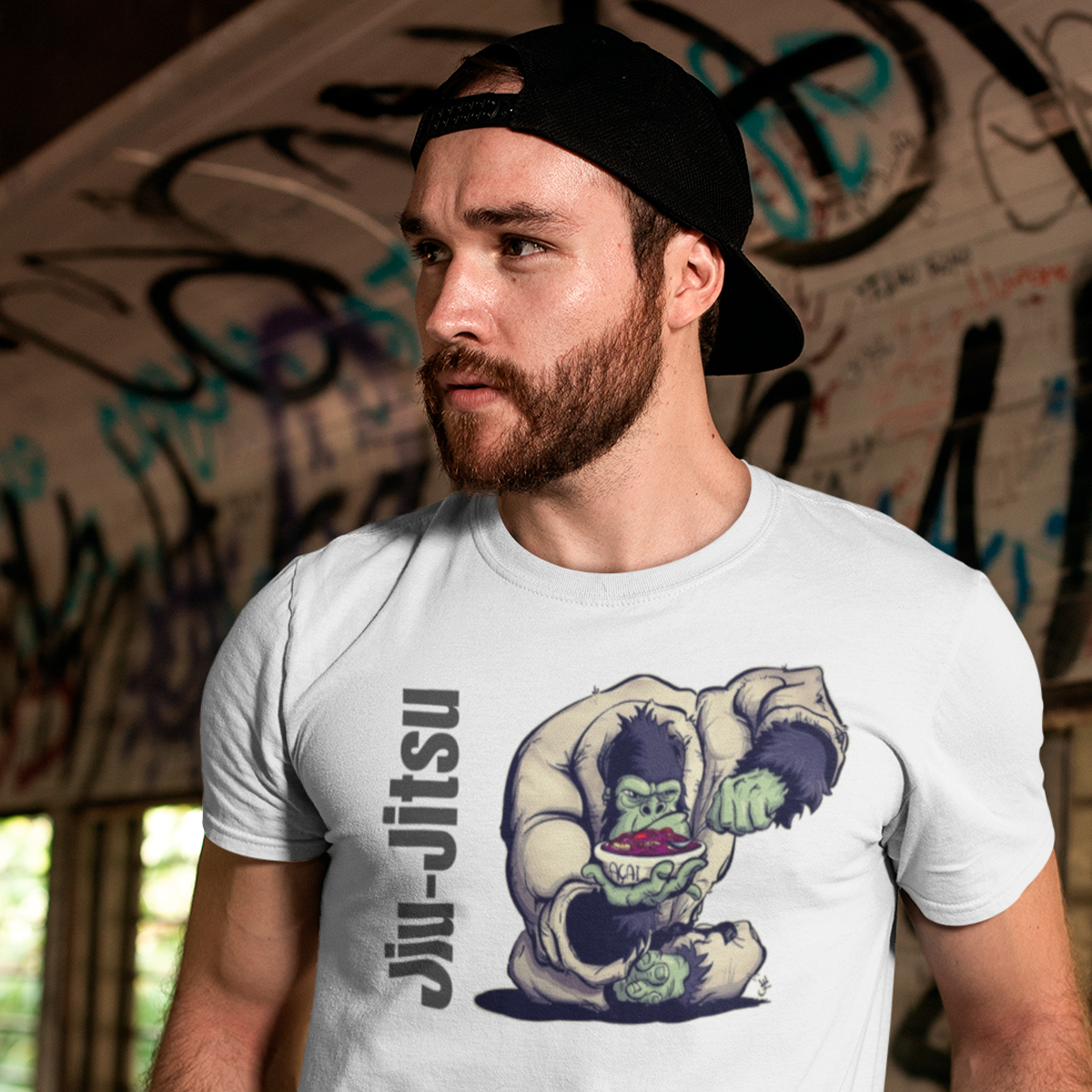 Nome do produto: Jiu-Jitsu - Camisa Gorila