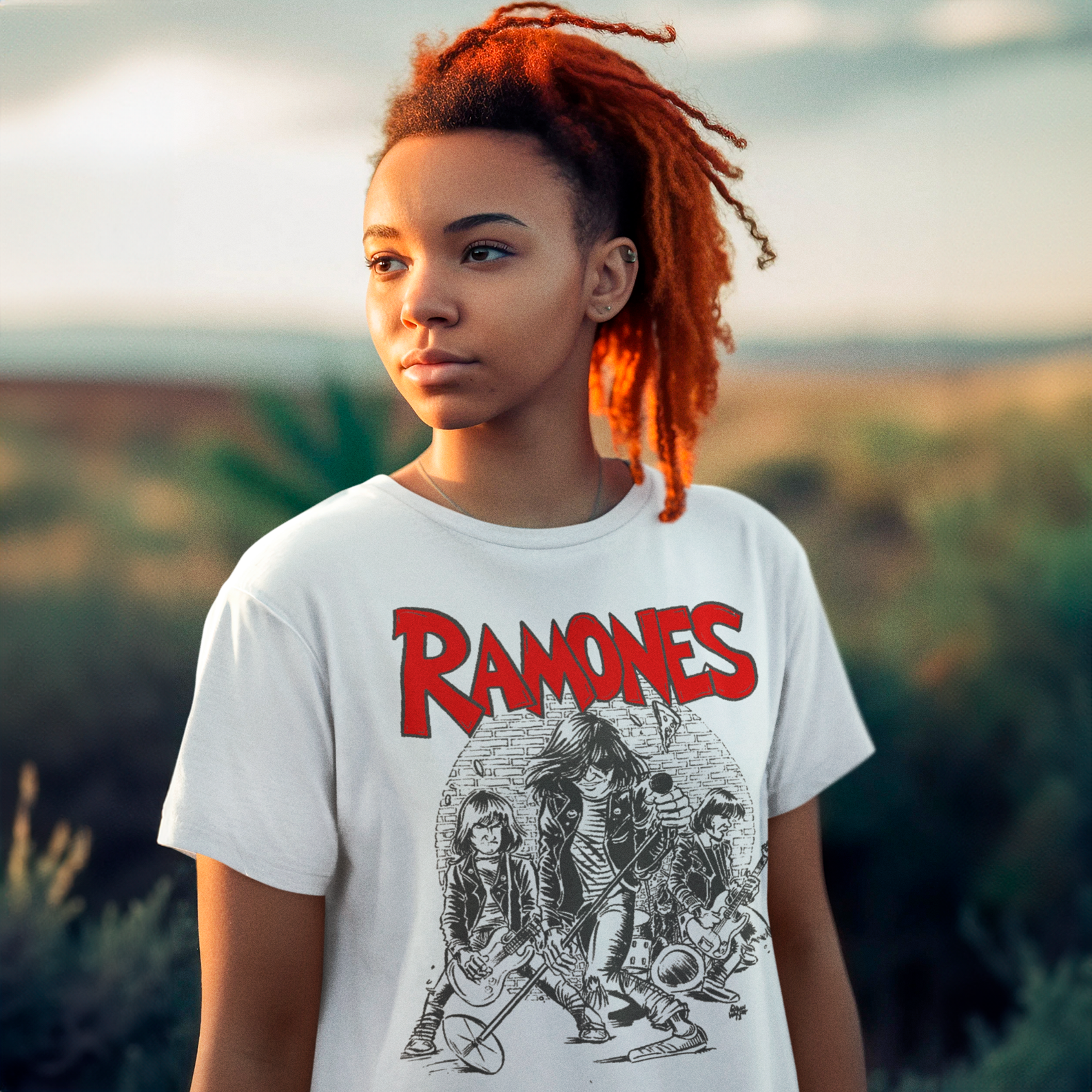 Nome do produto: TC - Camisa Ramones