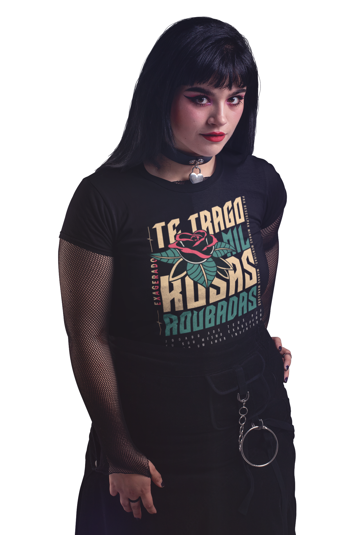 Nome do produto: Babylook Mil Rosas Roubadas