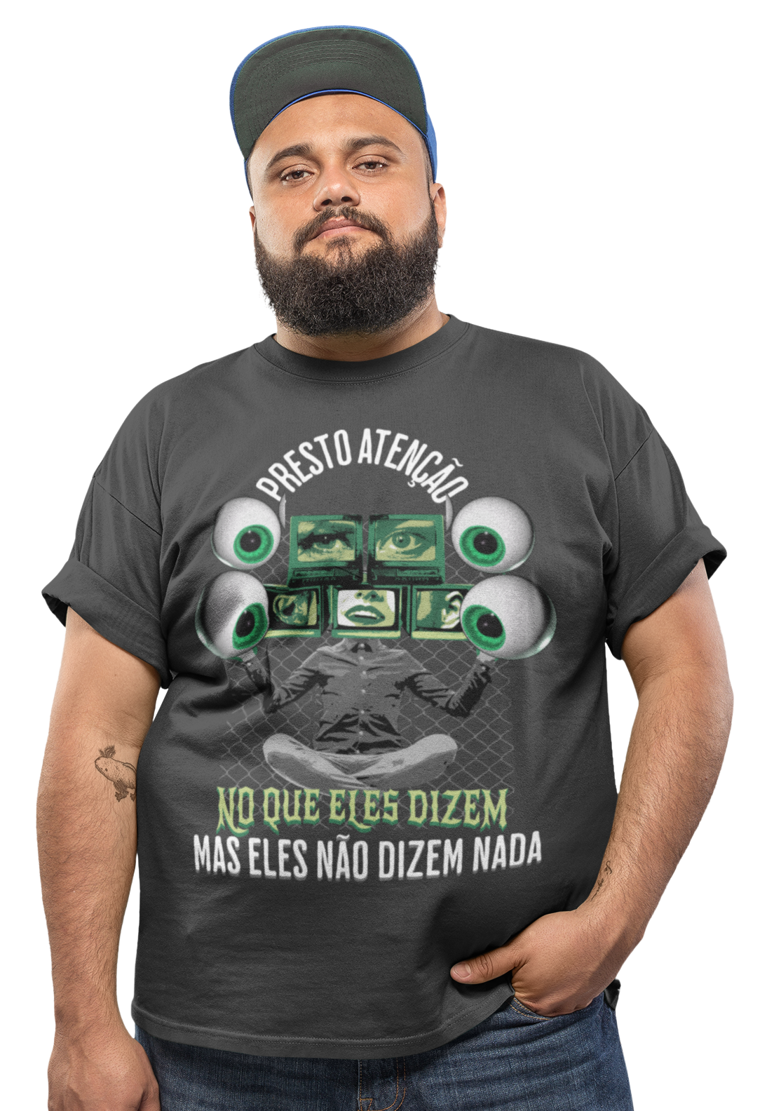 Nome do produto: Camiseta Eles não dizem nada
