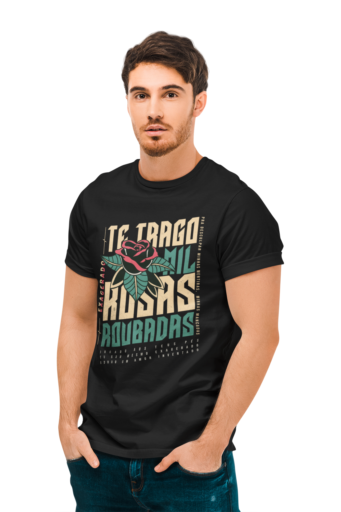 Nome do produto: Camiseta Mil rosas roubadas