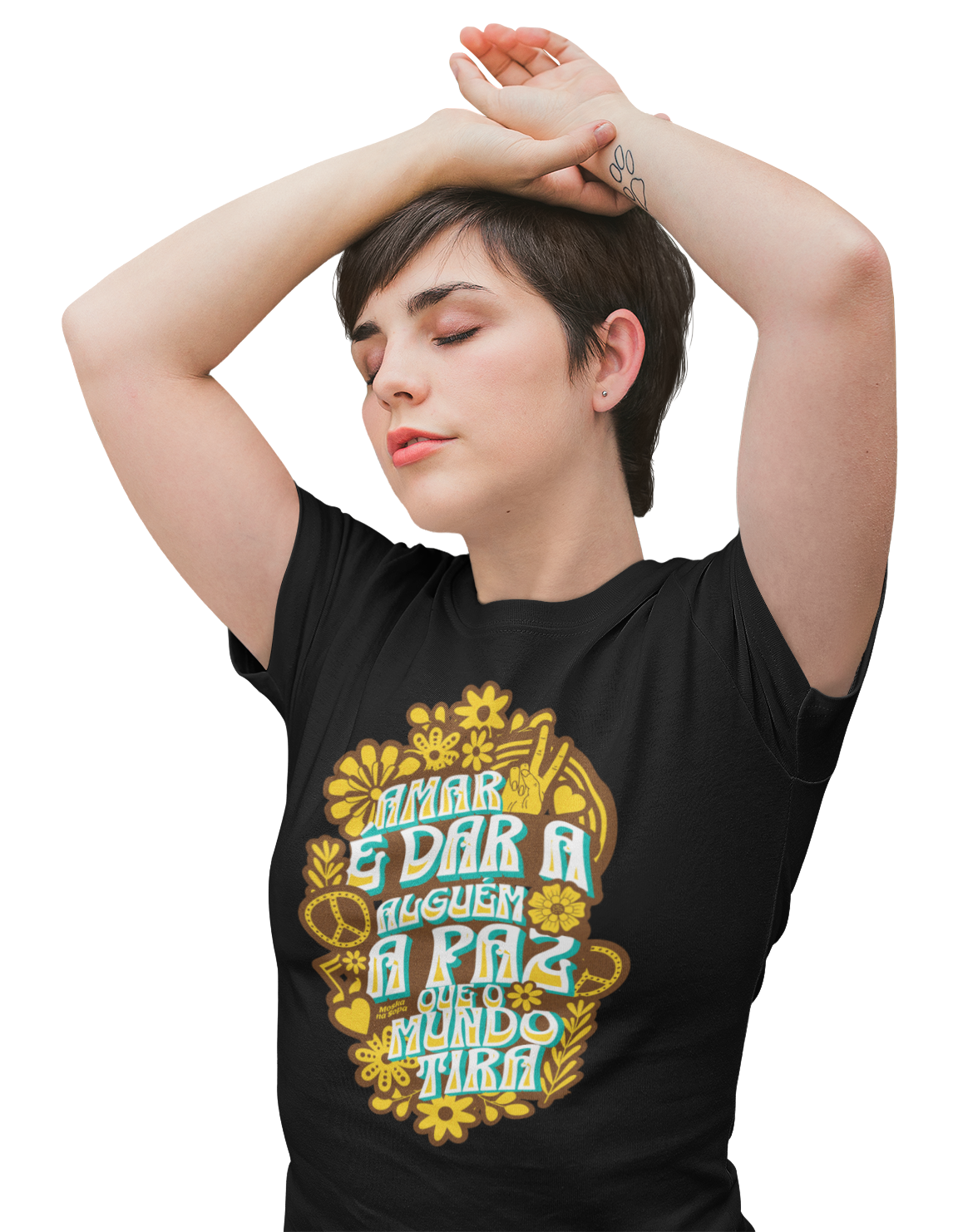 Nome do produto: Babylook Amar é dar Paz