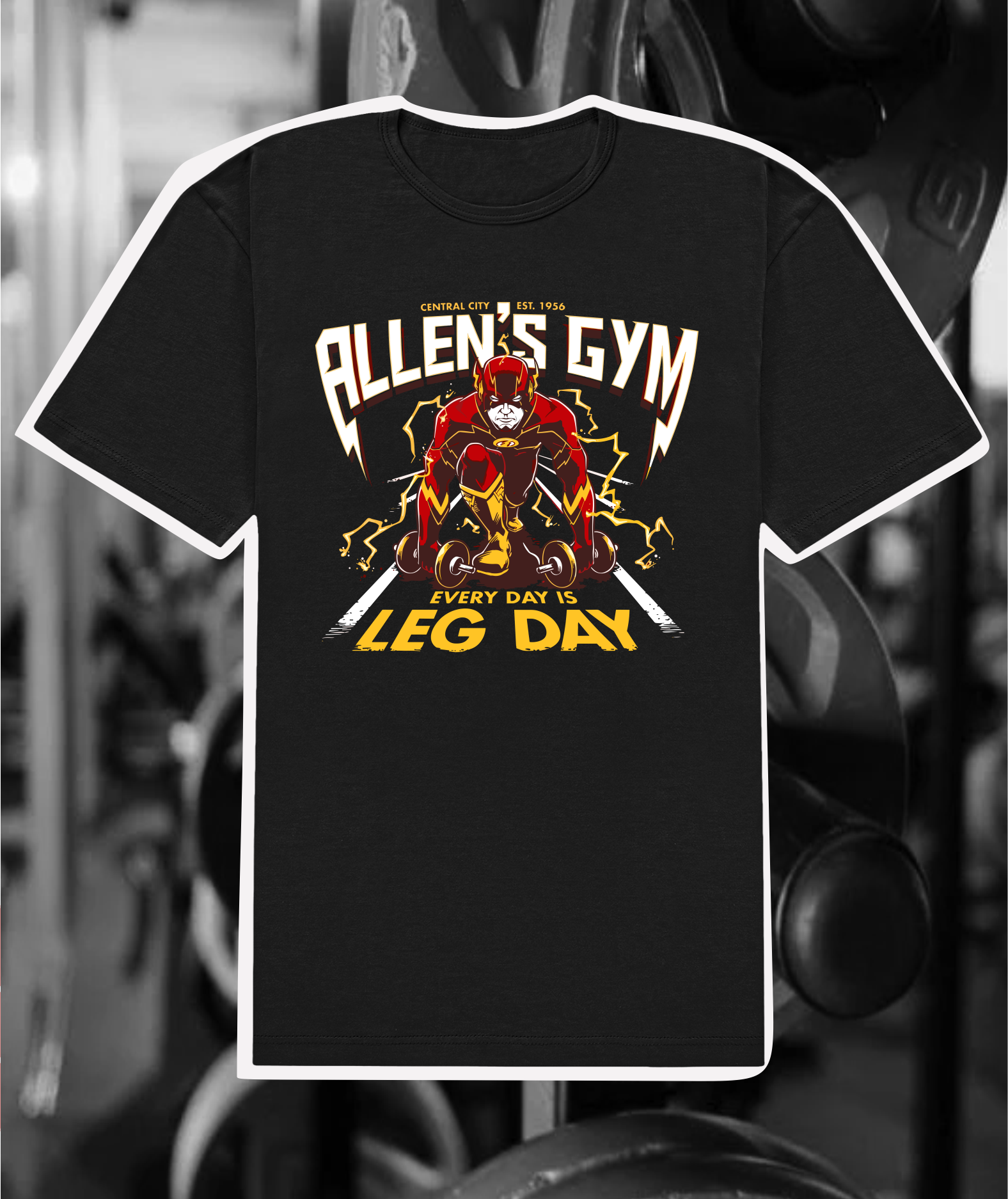 Nome do produto: CAMISETA MAROMBA LEG DAY DO FLASH