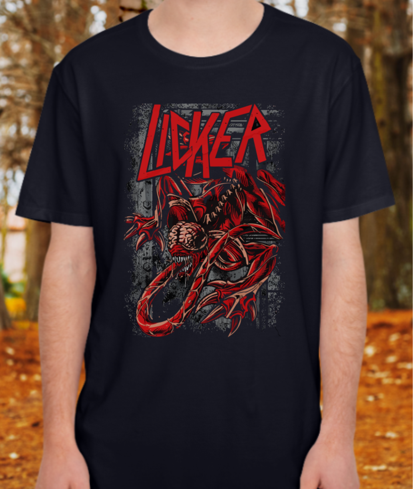 Nome do produto: CAMISETA RESIDENT EVIL LICKER