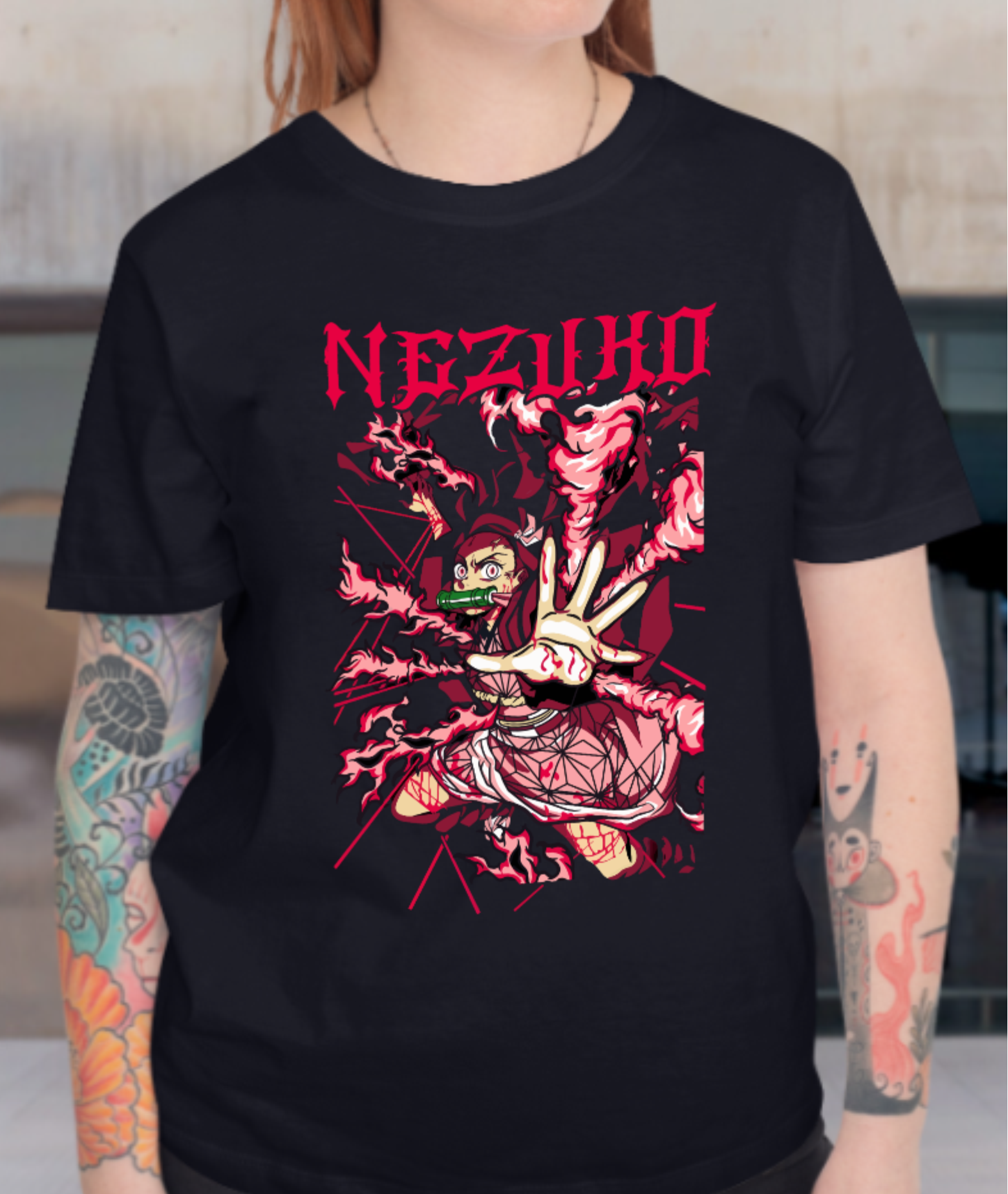 Nome do produto: CAMISETA DEMON SLAYER NEZUKO