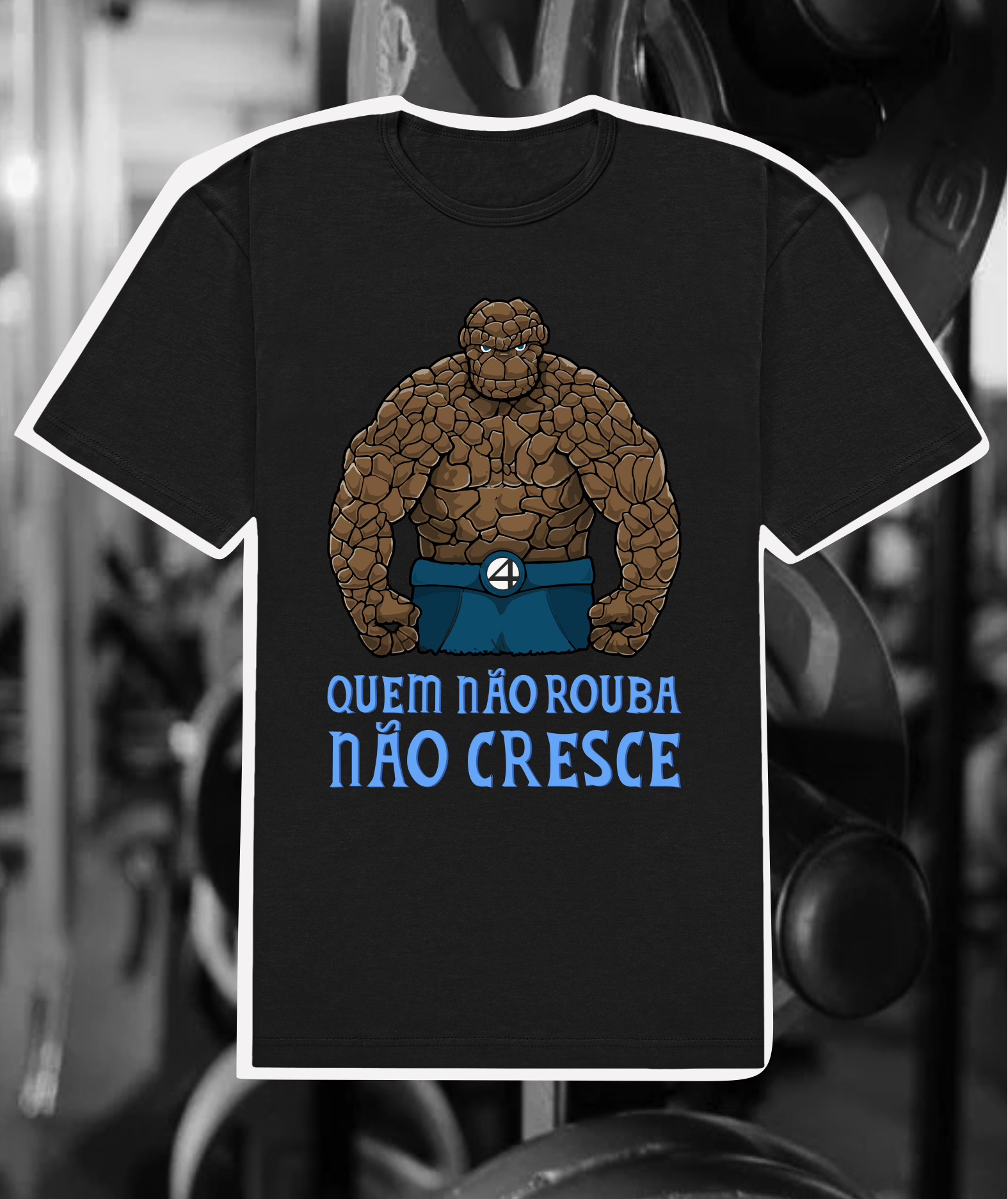 Nome do produto: CAMISETA MAROMBA COISA NÃO CRESCE
