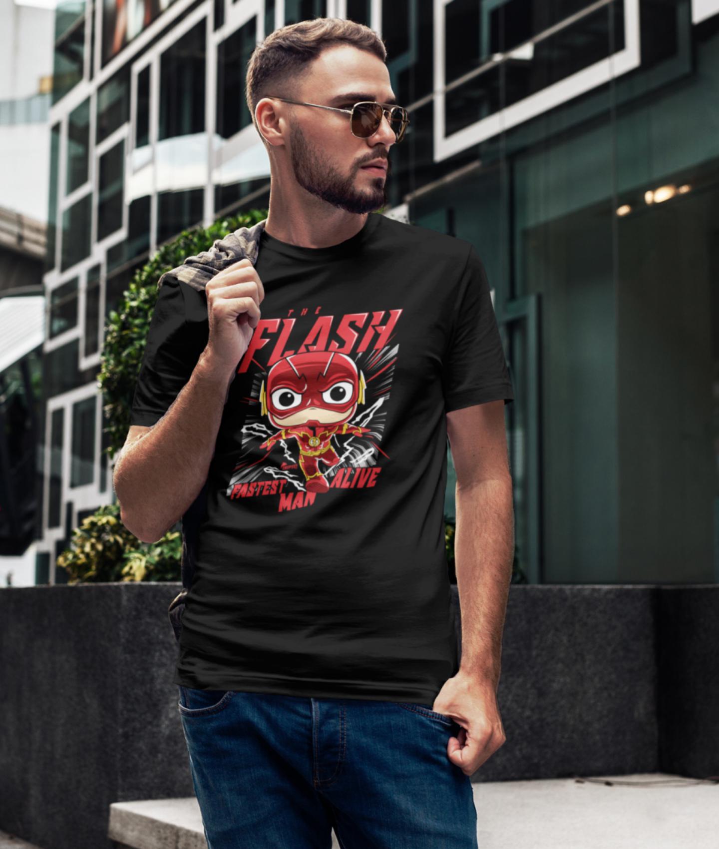 Nome do produto: CAMISETA FUNKO FLASH