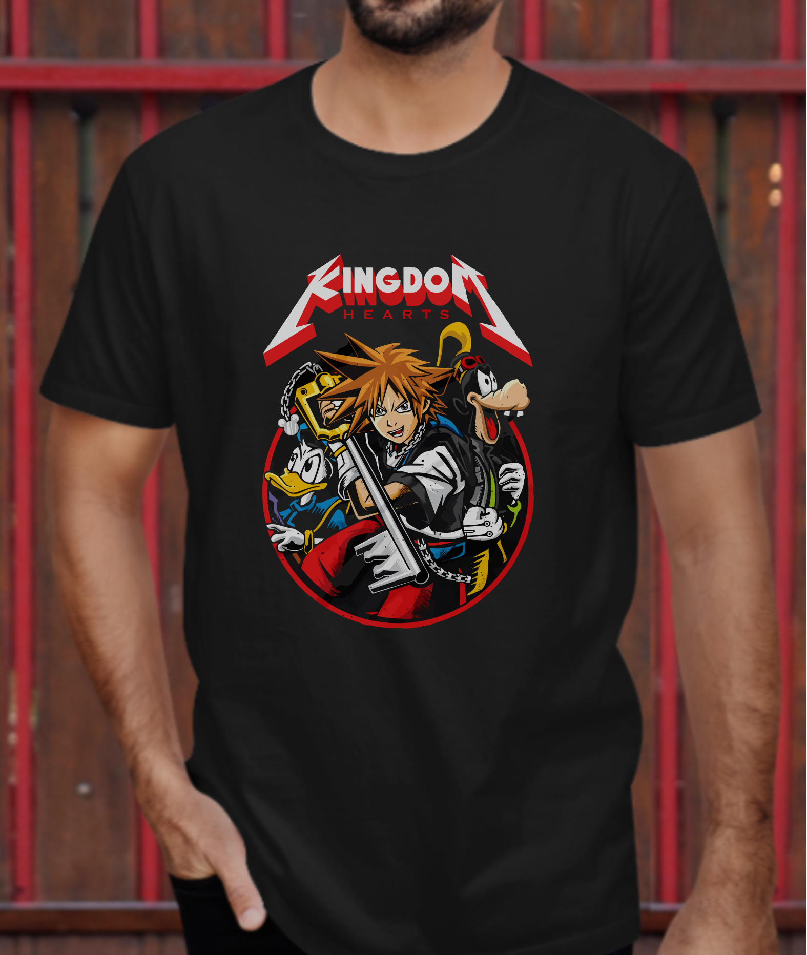 Nome do produto: CAMISETA KINGDON HEART