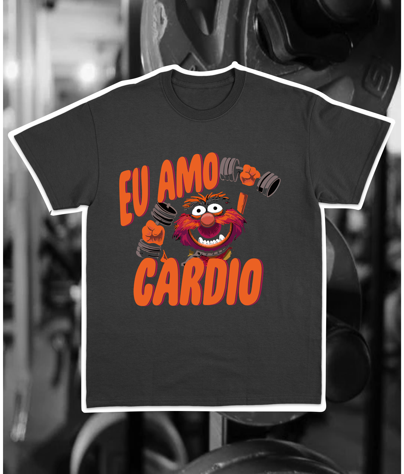 Nome do produto: CAMISETA MAROMBA EU AMO CARDIO V1