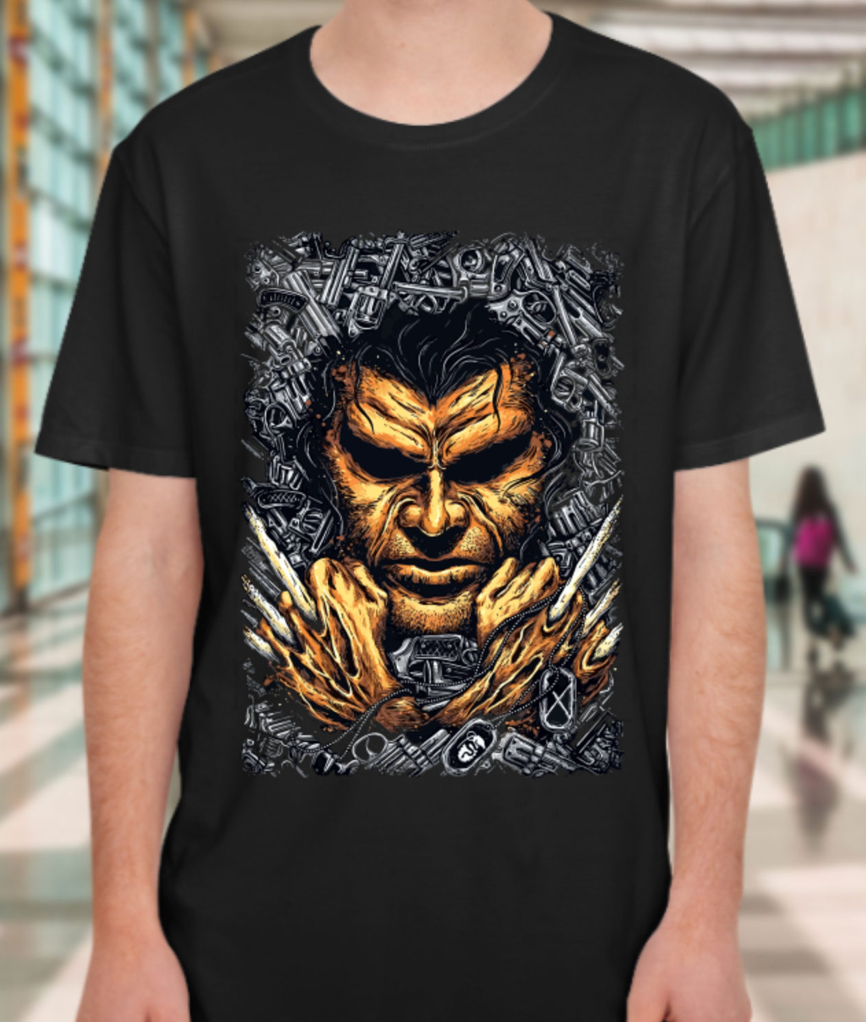 Nome do produto: CAMISETA WOLVERINE ARMA-X