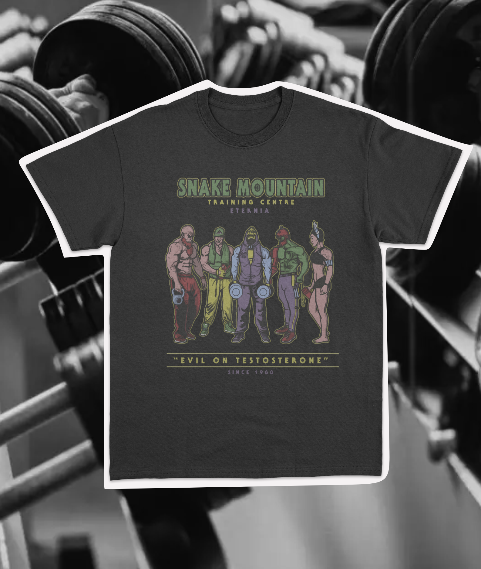 Nome do produto: CAMISETA MAROMBA ACADEMIA MONTANHA DA SERPENTE