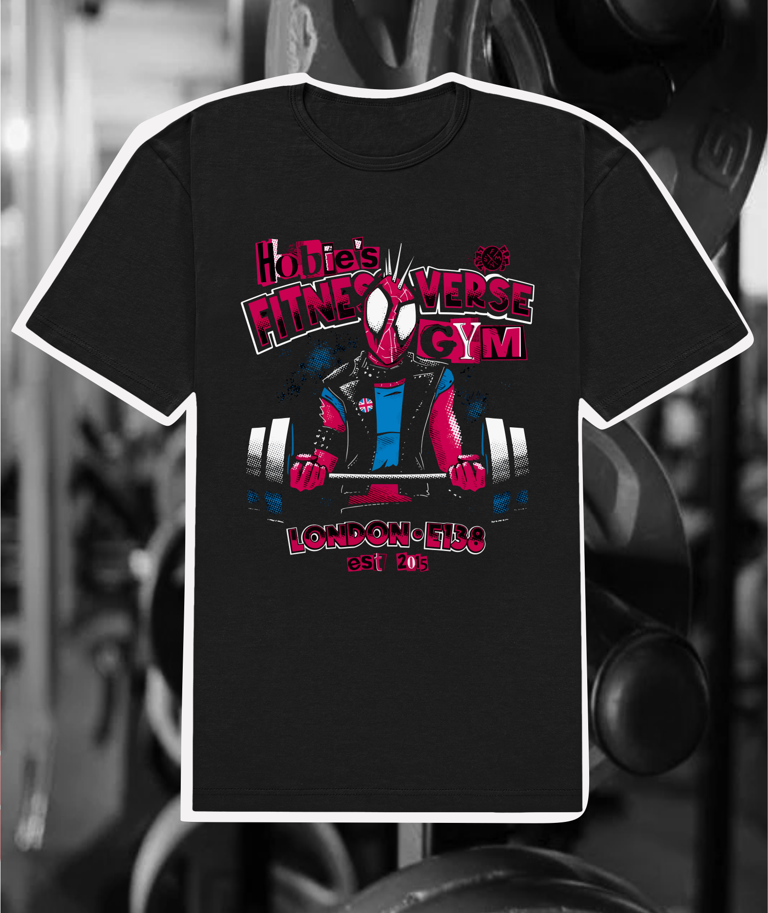Nome do produto: CAMISETA MAROMBA SPIDERVERSE PUNK ARANHA