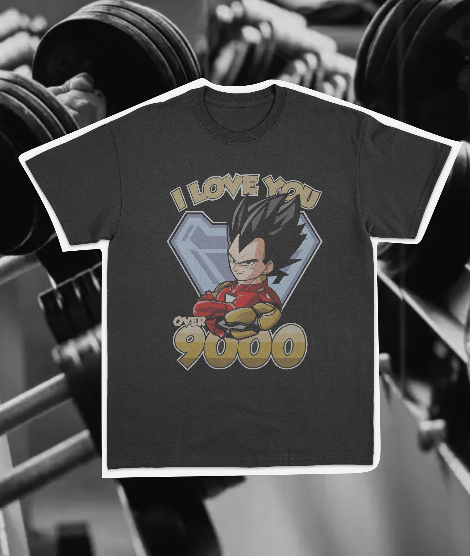 Nome do produto: CAMISETA MAROMBA DRAGON BALL OVER 9000