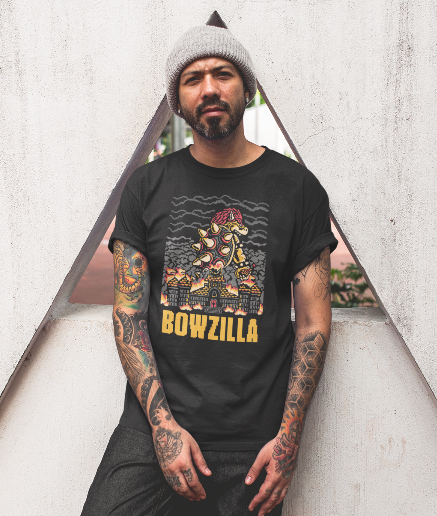 Nome do produto: CAMISETA SUPER MARIO BOWZILLA