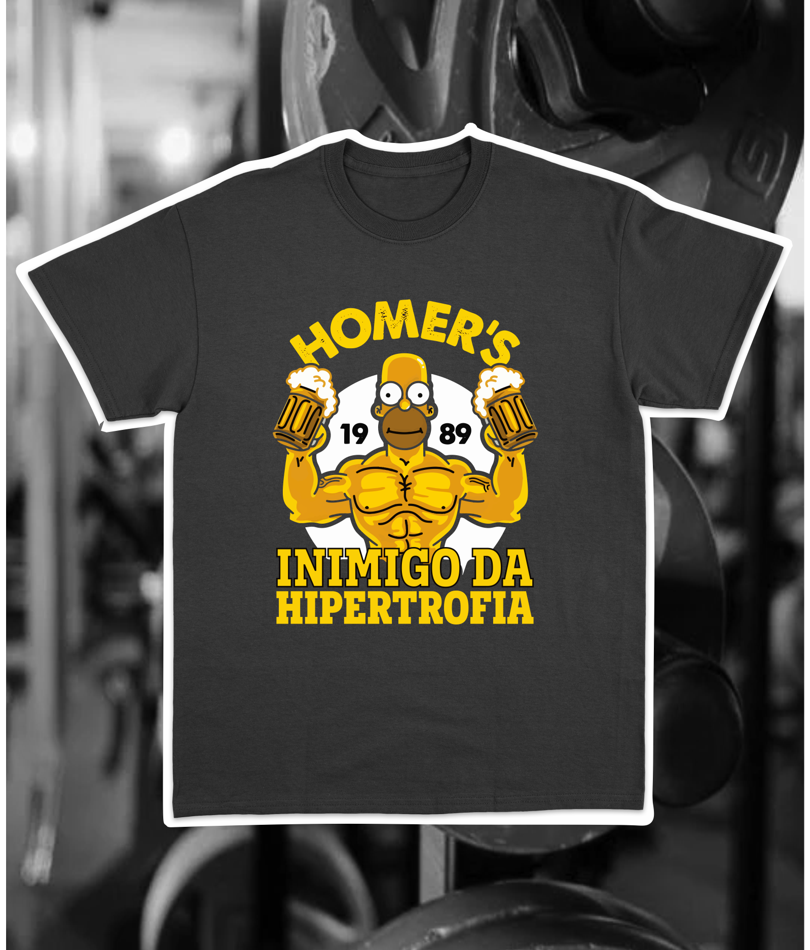 Nome do produto: CAMISETA MAROMBA INIMIGO DA HIPERTROFIA