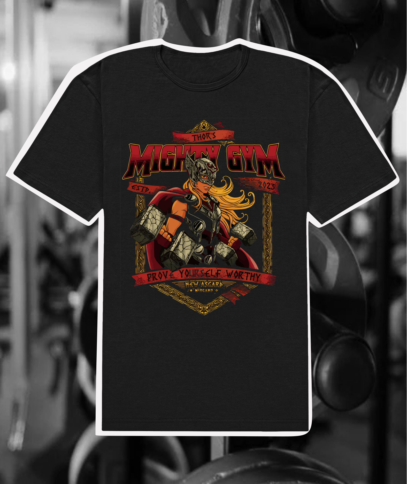 Nome do produto: CAMISETA MAROMBA THOR GYM