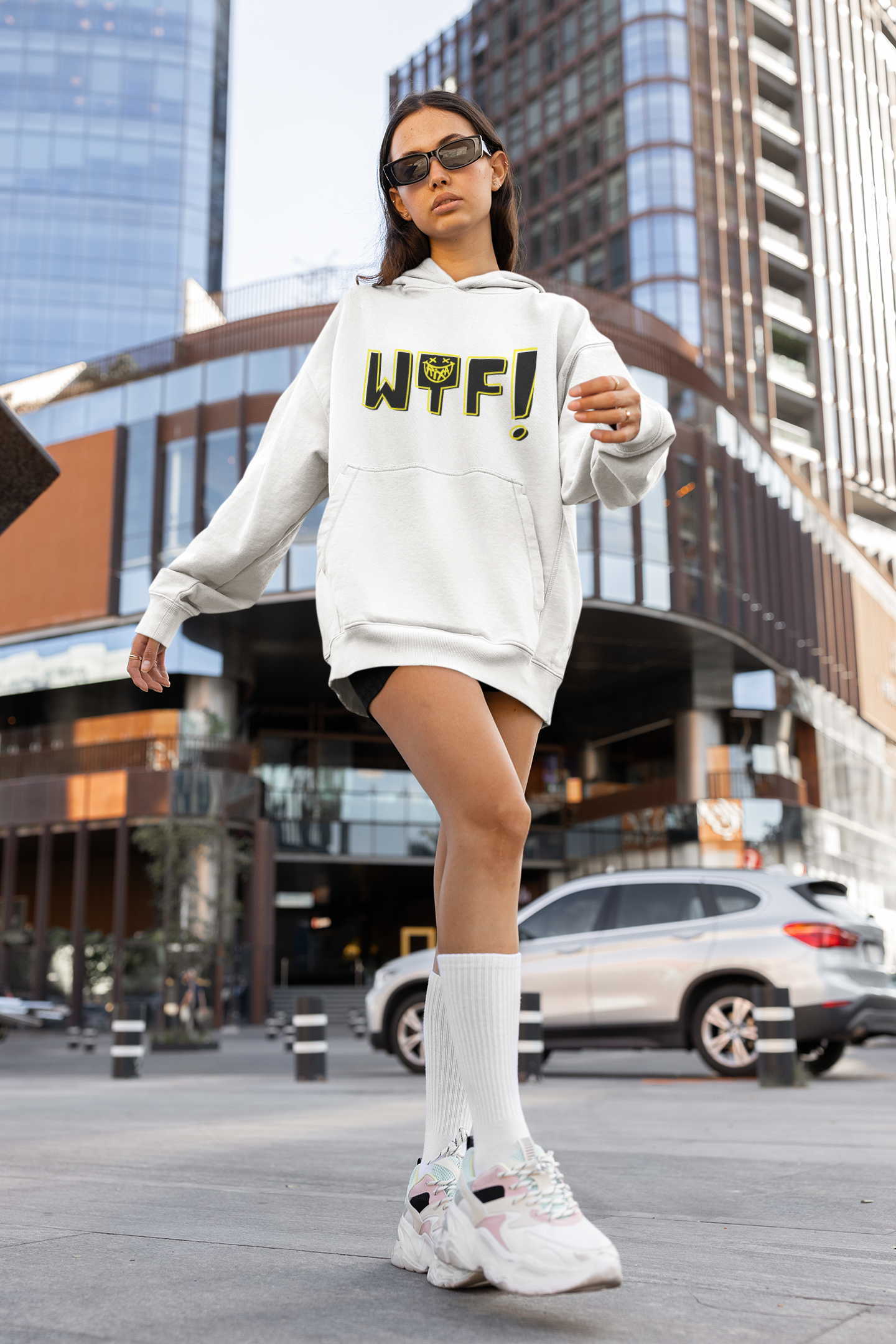 Nome do produto: Moletom Canguru - WTF!