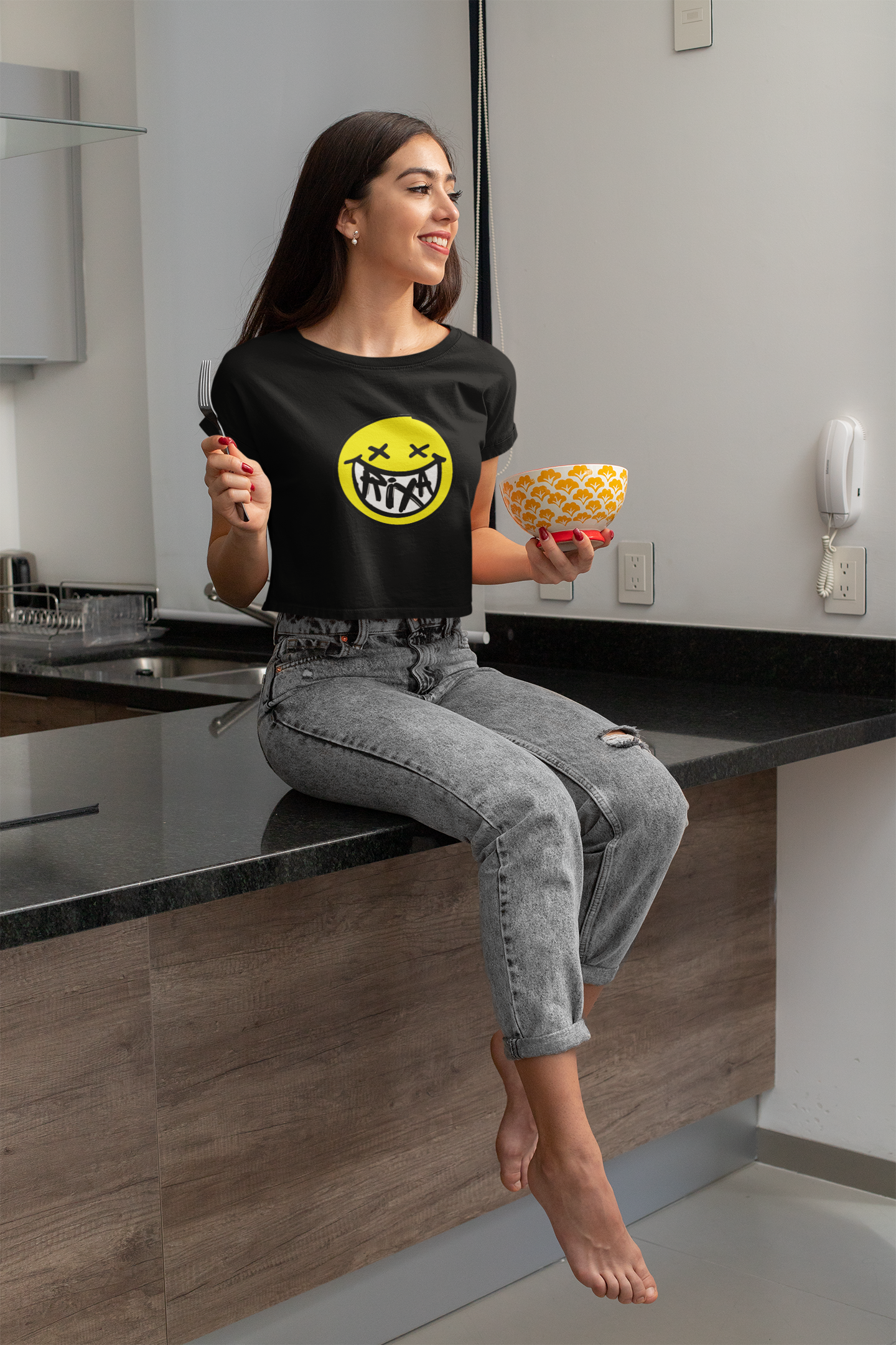 Nome do produto: Cropped - Smile Color