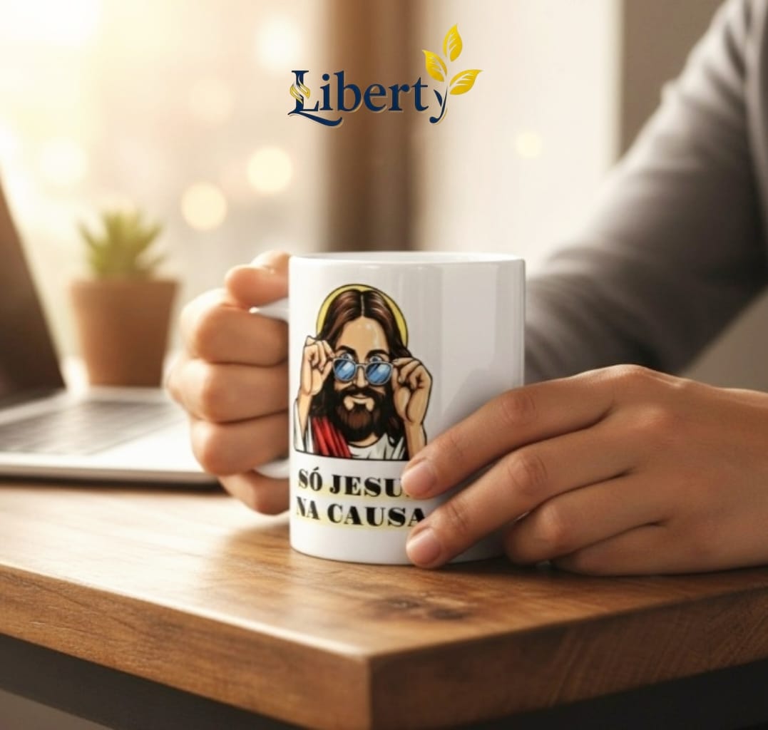 Caneca Só Jesus Na Causa