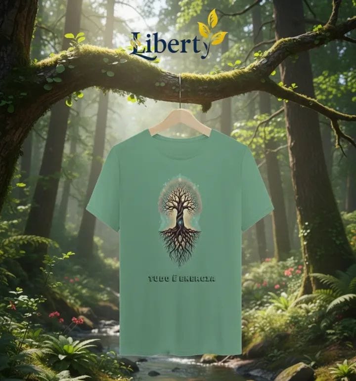 Camiseta Estonada Tudo É Energia