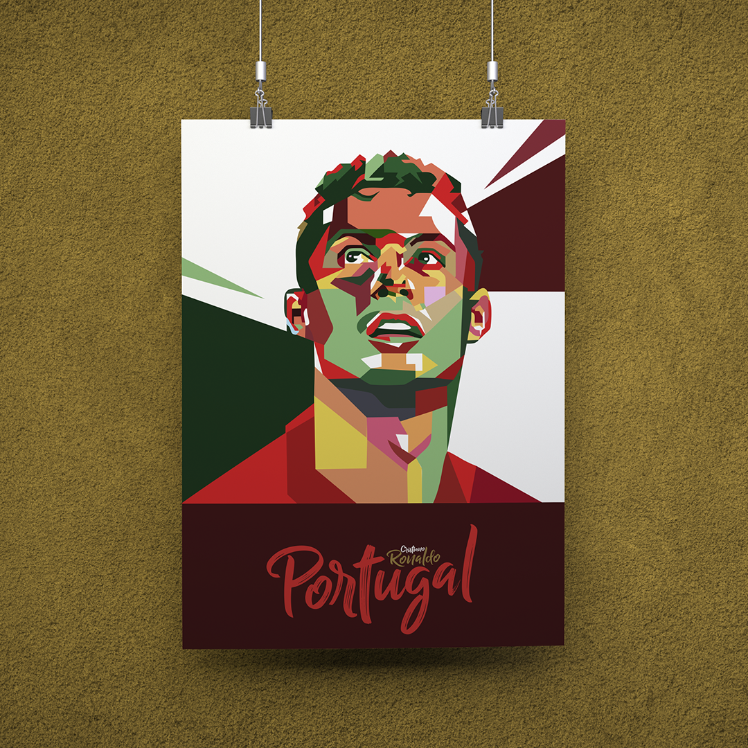 Nome do produto: POSTER RONALDO