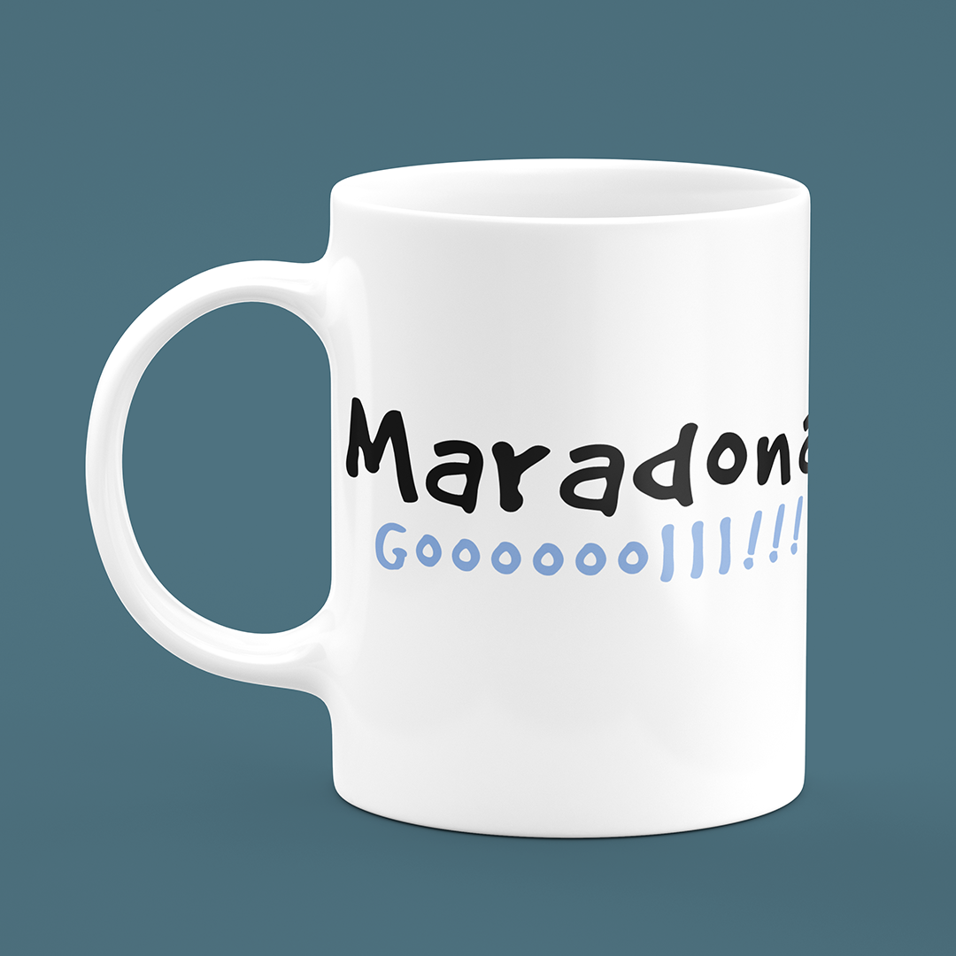 CANECA GOL MARADONA