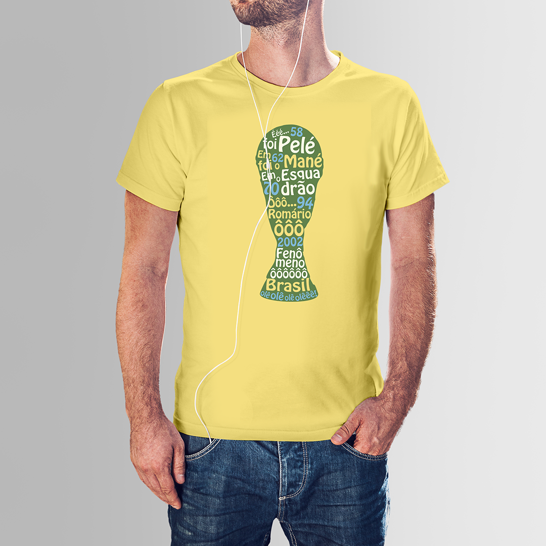 CAMISETA BRASIL MÚSICA